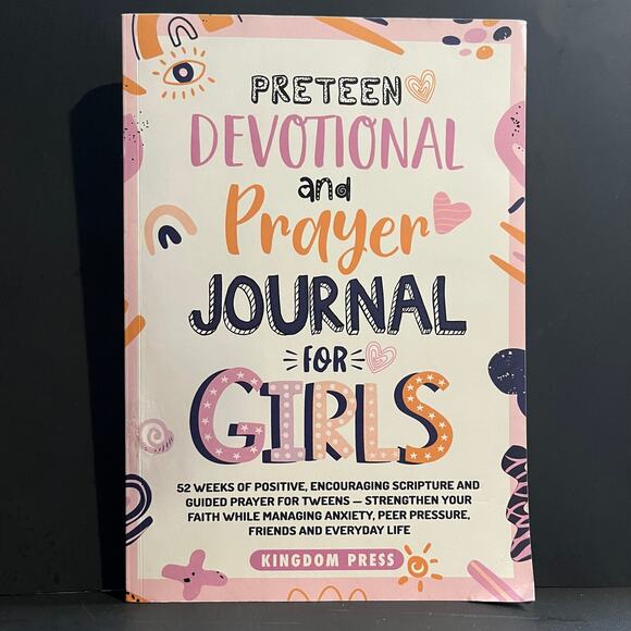 Preteen Devotional and Prayer Journal for Girls | 52 Weeks of Scripture - Picture 1 of 8